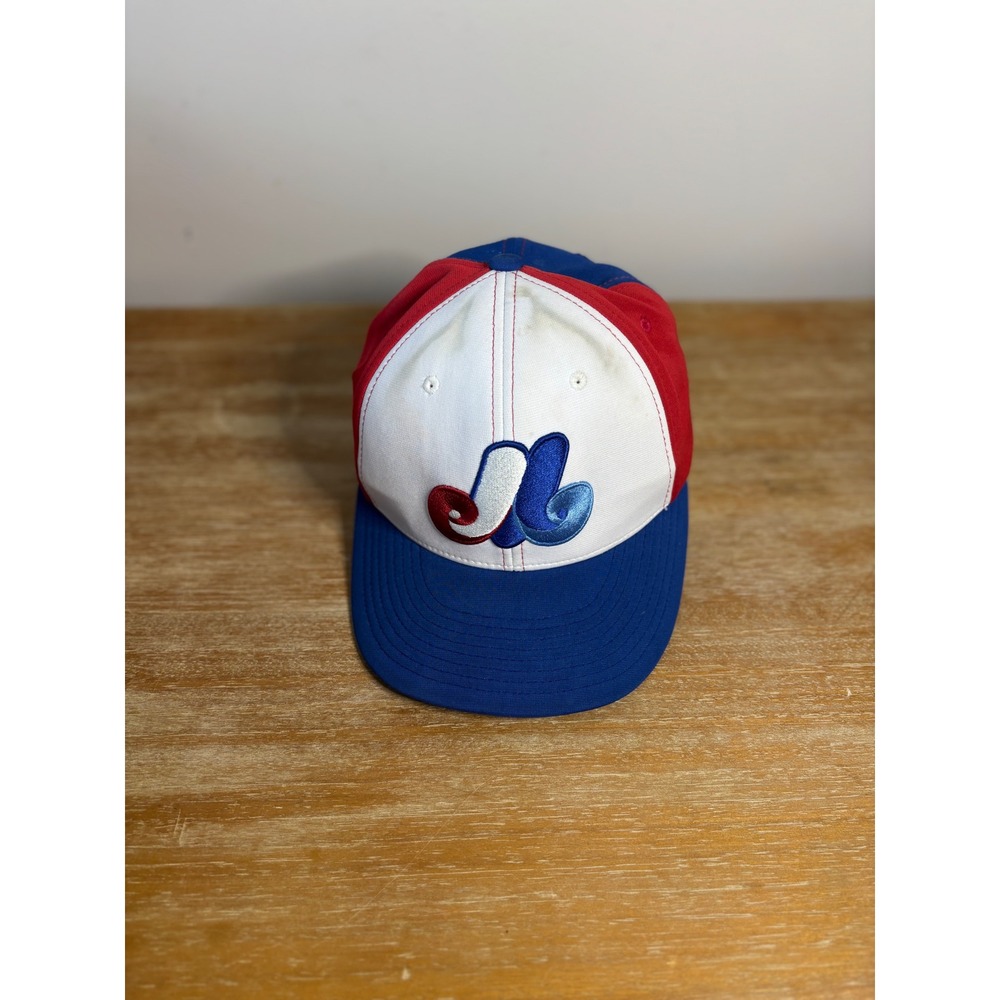 Richardson PTS20 Montreal Expos Martin Baseball Flexfit Hat Red White Blue SM-MD